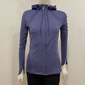 Alo Yoga Zip Front Hooded Jacket Small S